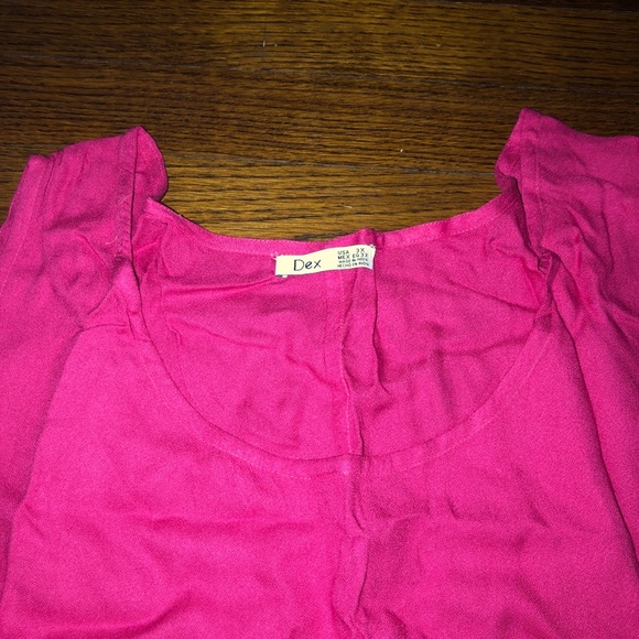 Pink tie dye shirt - Picture 2 of 2